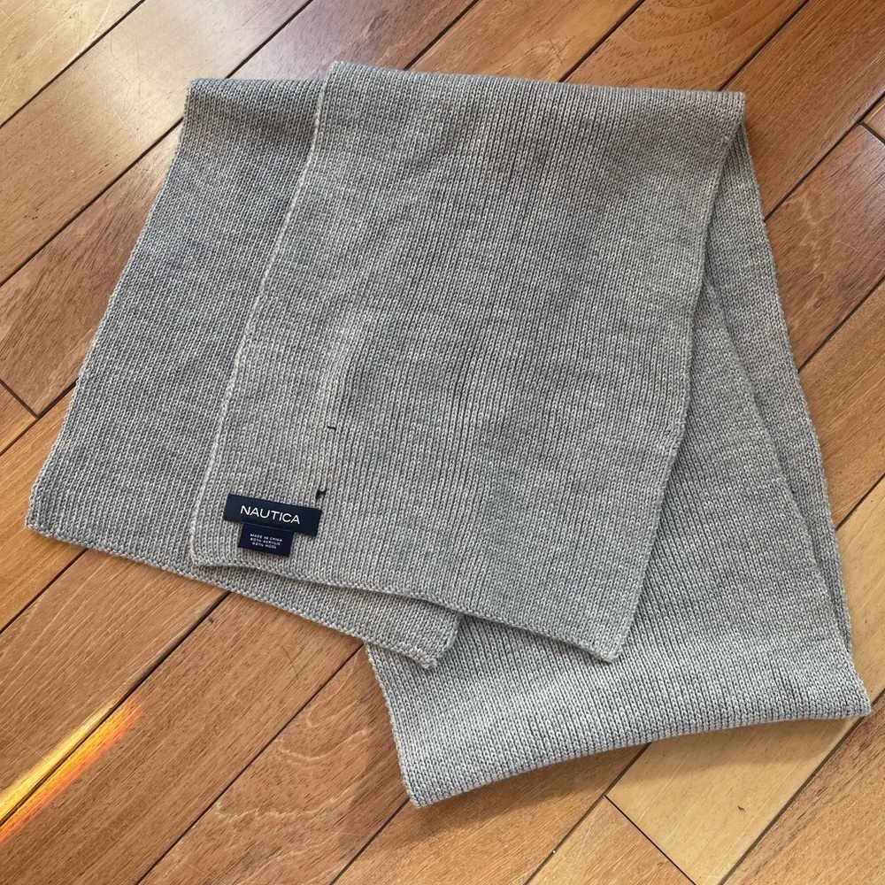 Grey Nautica Scarf